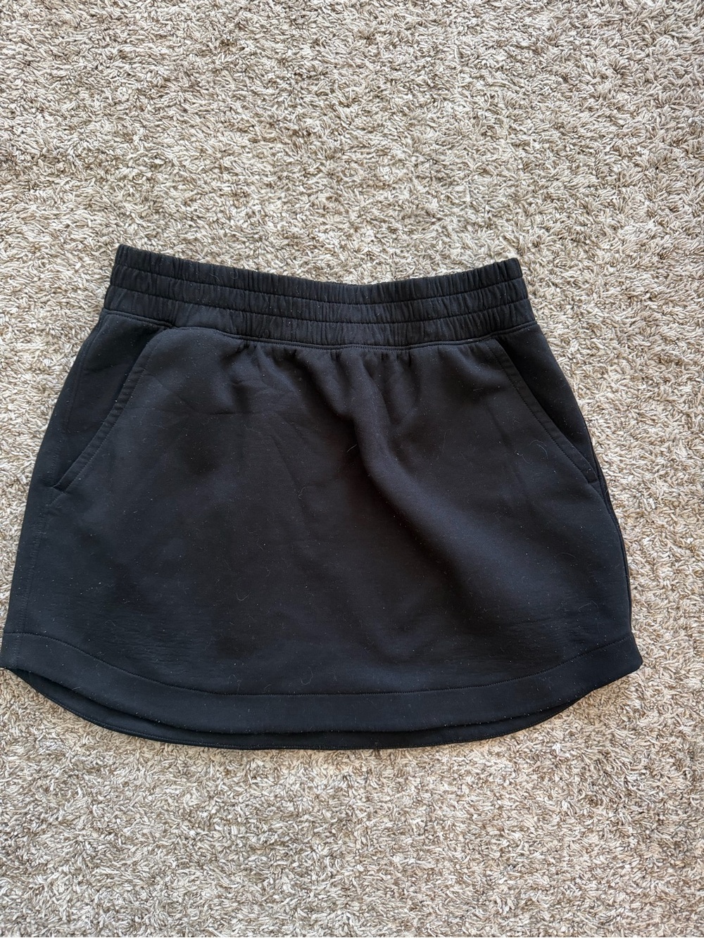 Abercrombie & Fitch Black athlesiure Skirt with Pockets